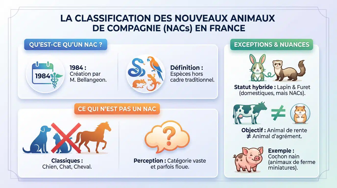 Classification et diversité des nouveaux animaux de compagnie en France