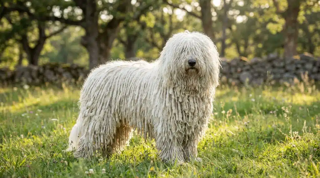 Le chien serpillère tout savoir sur le Komondor