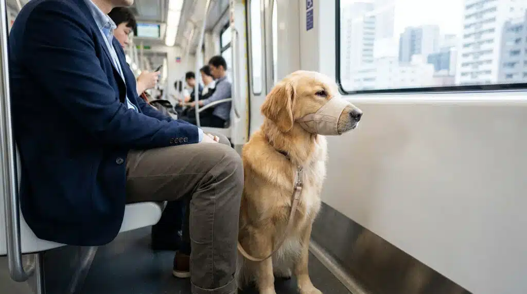 Prendre votre chien dans les transports en commun règles et conseils