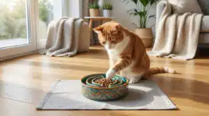 Meilleure gamelle anti glouton pour chat : guide et avis