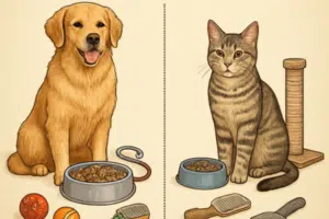 Comparatif budget annuel chien vs chat : nourriture, accessoires et jouets, coût moyen en France 2026