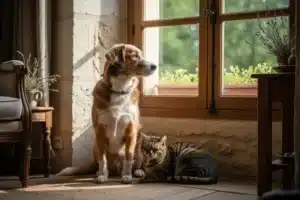 Budget annuel pour un chien et un chat : deux animaux dans un cadre domestique